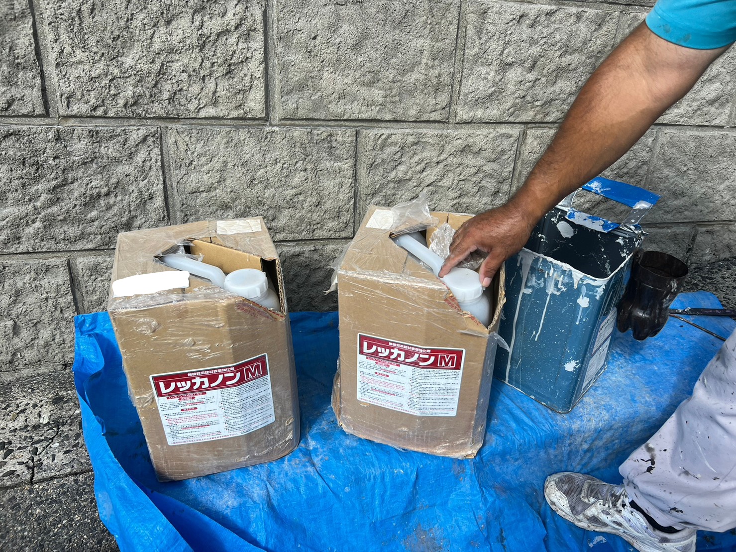 コンクリートにオススメの強化剤