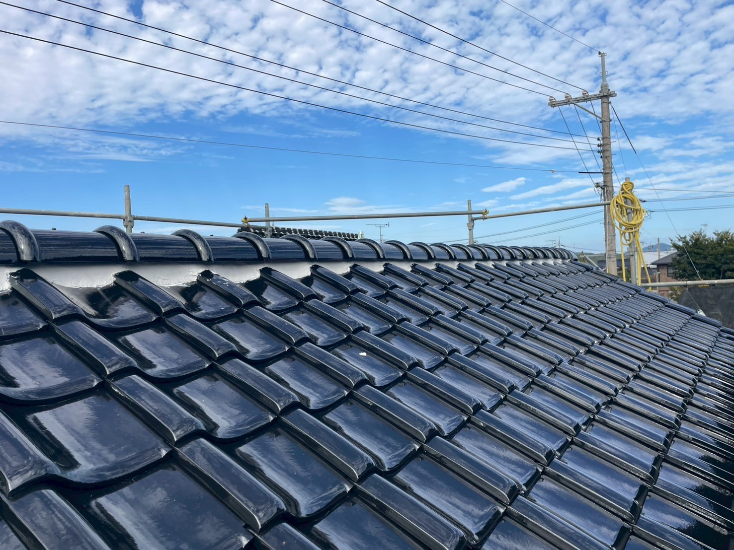 山陽小野田市　瓦改修工事